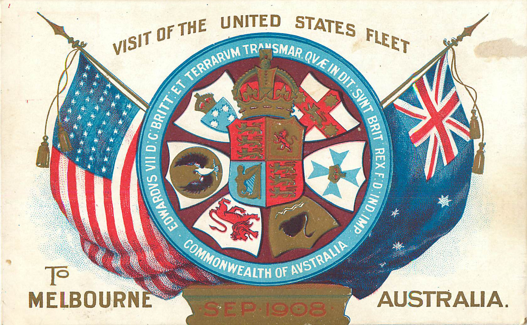 USA & Australia Flags
