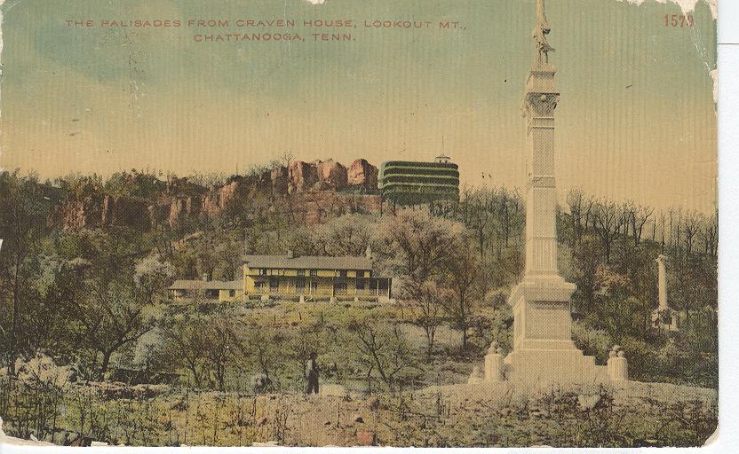 The Palisades From Craven House, Lookout Mt.,Chattanooga, T.N.