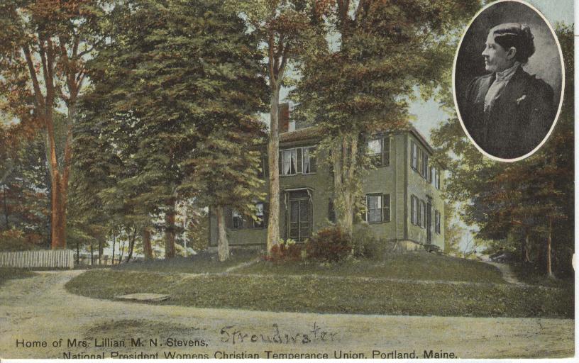 Home of Ms. Lillian MN Stevens 1909