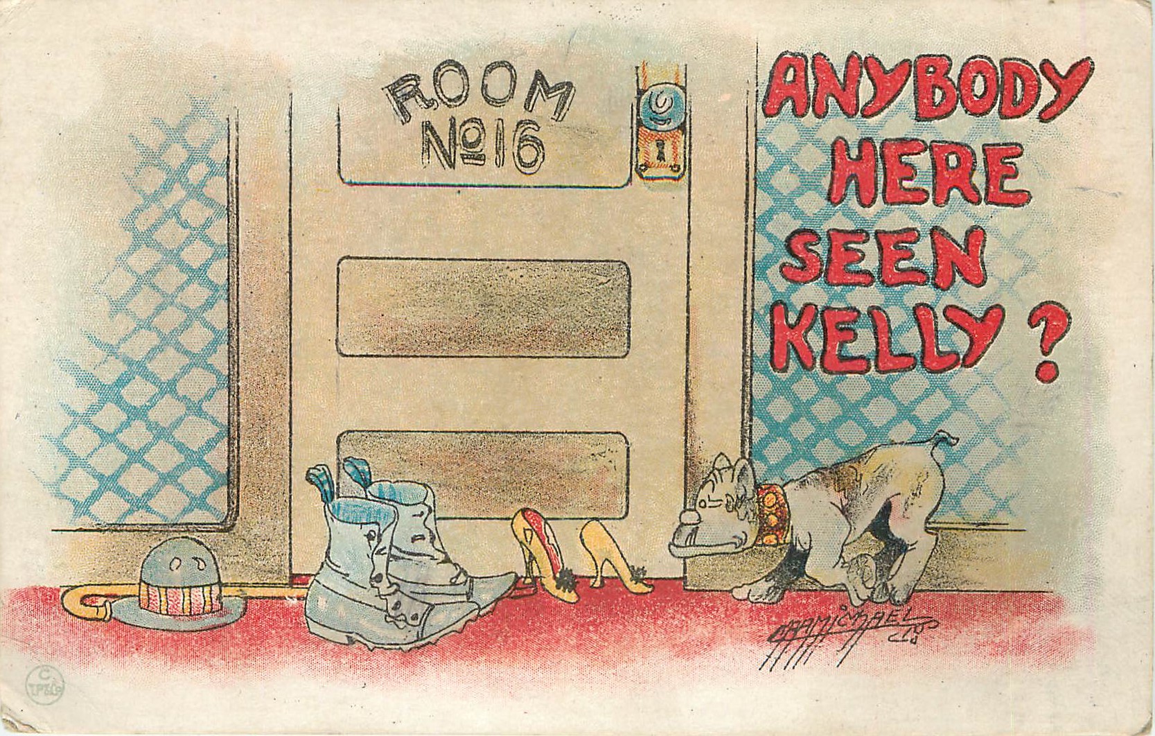 "Anybody Here Seen Kelly?" Room 16