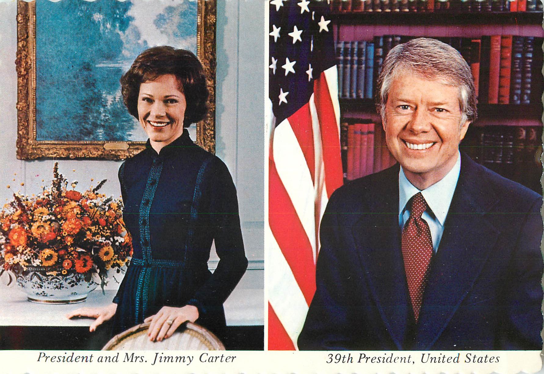 "39th President Carter and Mrs. Carter"