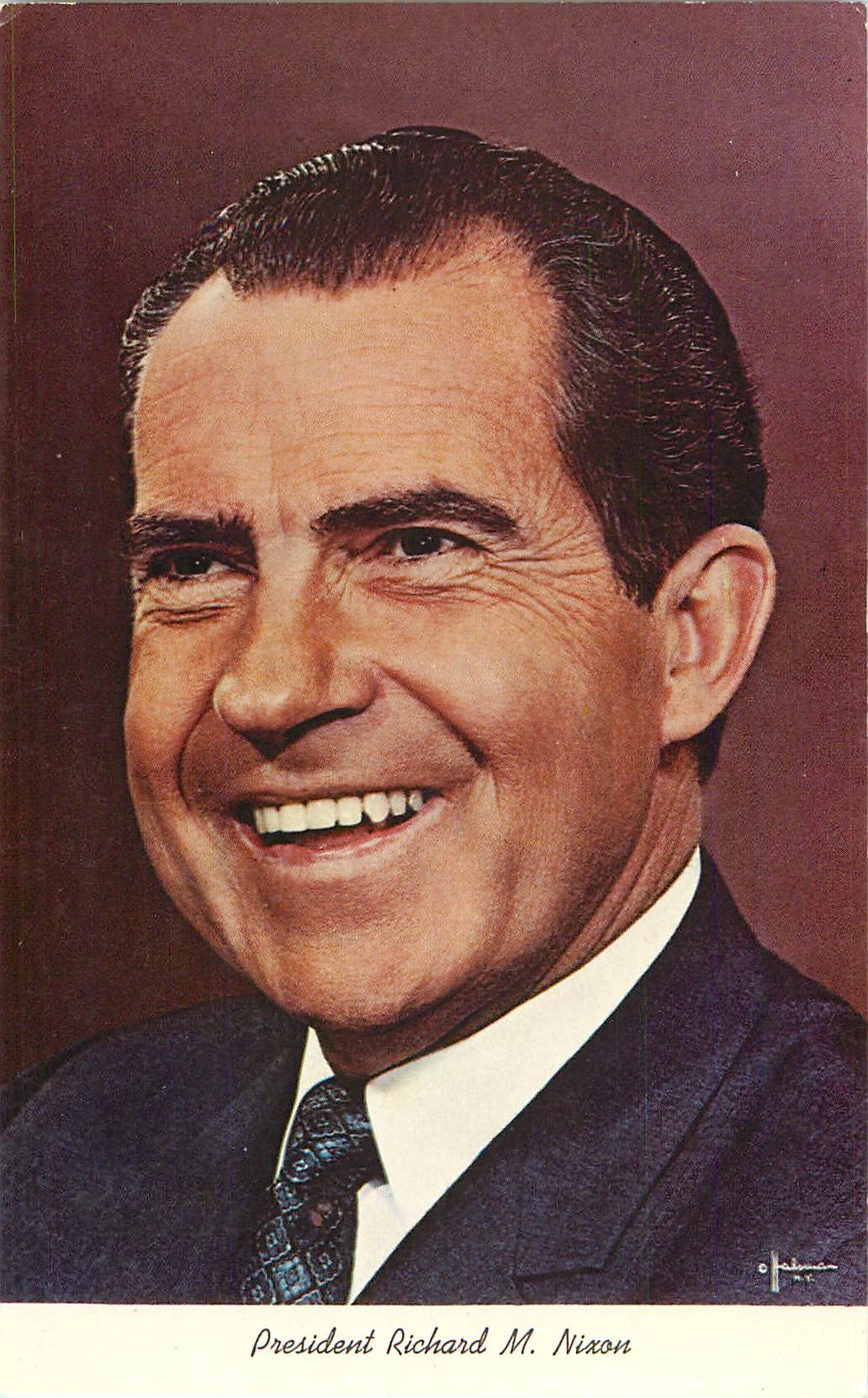 "President Richard Nixon"