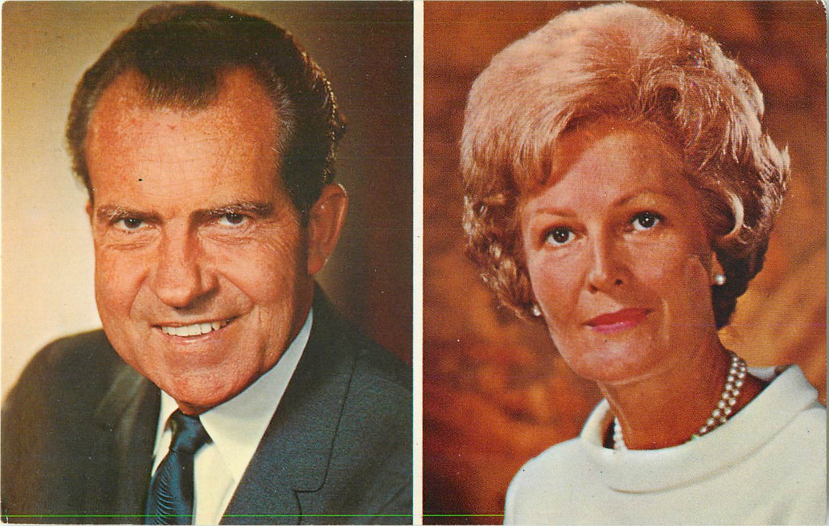 "President and Mrs. Richard M. Nixon"