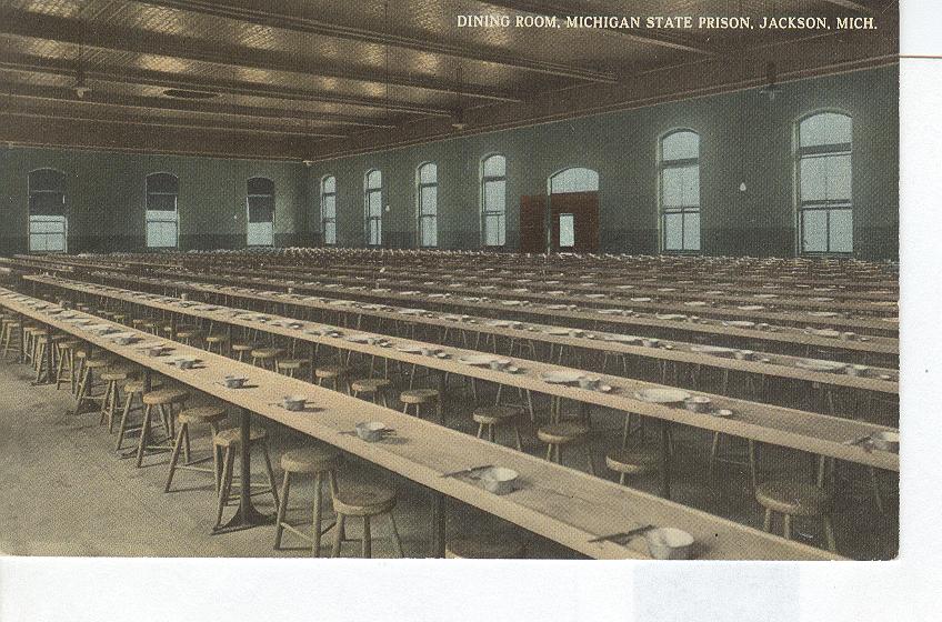 Dining Room, Michigan State Prison, Jackson, Michigan