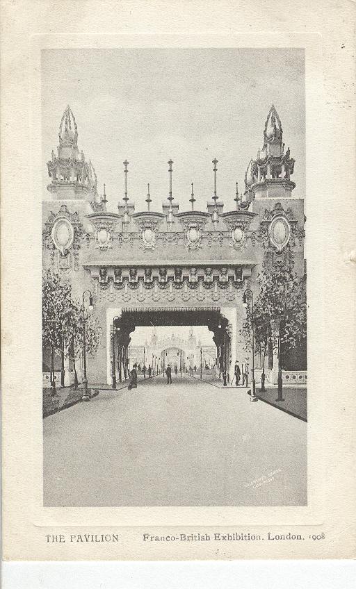 The Pavilion Franco-British Exhibition- London 1908