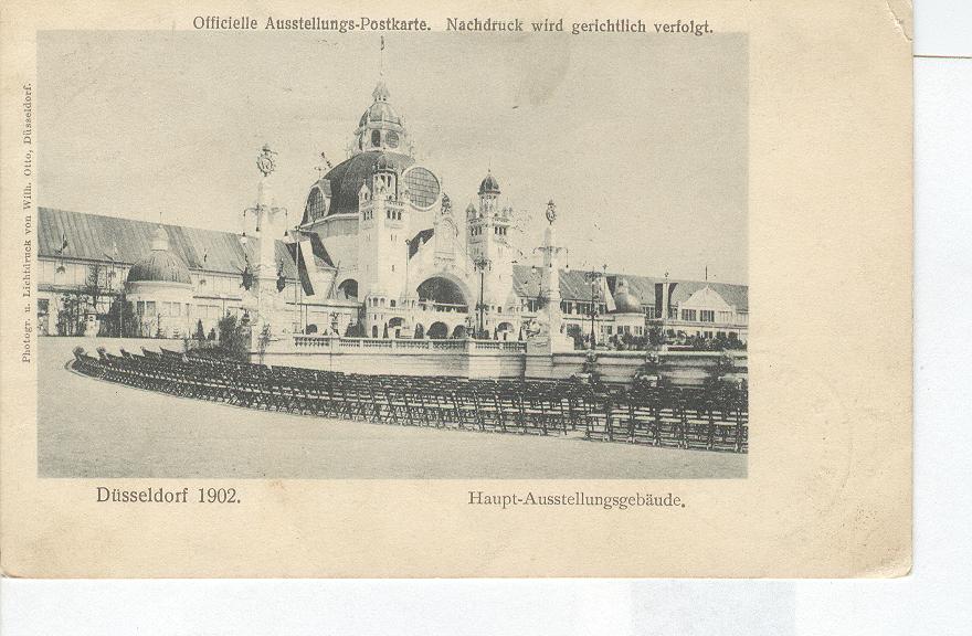 Dusseldorf 1902 Haupt-Ausstellungsgebaude