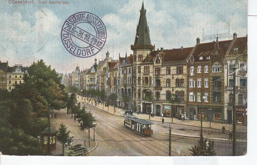 Dusseldorf, Graf Adolfplatz 1912