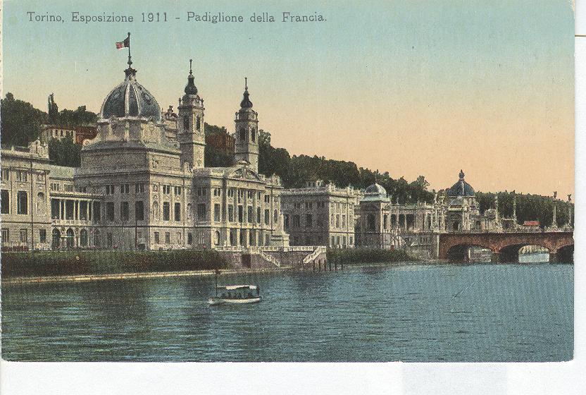 Torino Esposizione 1911- Padiglione della Francia