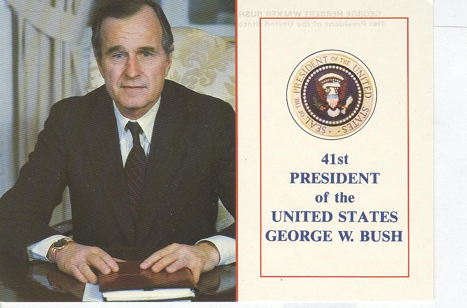 41st President of the United States " George W. Bush"