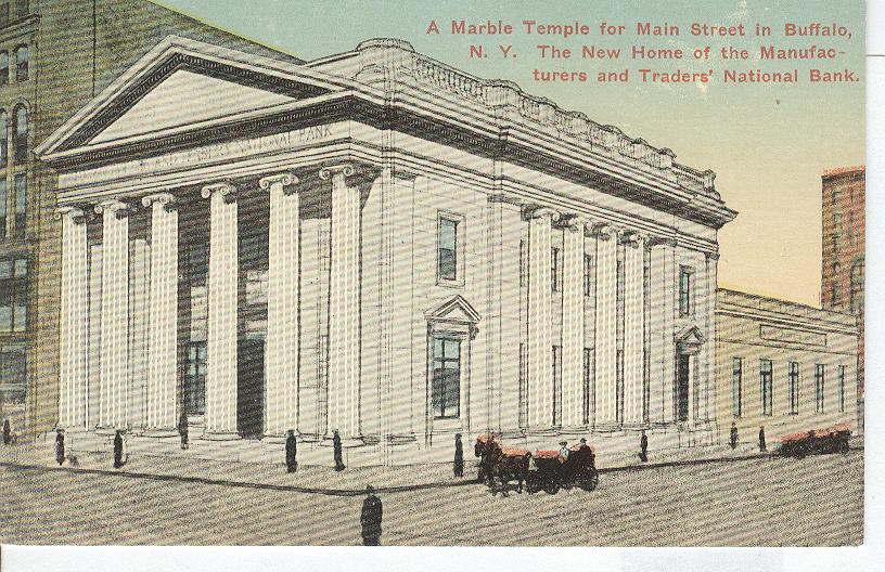 A Marble Temple, for Maine Street.....In Buffalo, N.Y.