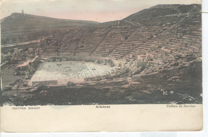 Athens Theatre de Bacchus Greece